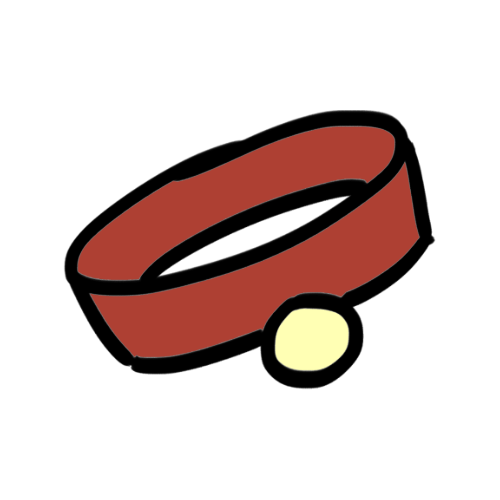 a collar icon for the about me section