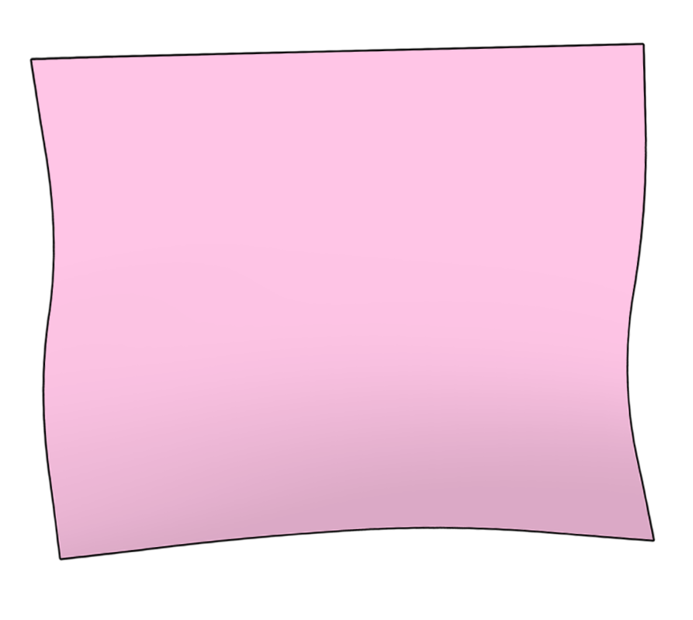 pink sticky note