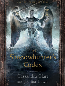 The Shadowhunter's Codex was my personality for a good 4 years. The chokehold it had on me was unbelievable. I love Cassandra Jean's art and the unique rune designs. I drew the runes everywhere I could when I was 14 and learning how to draw. I love this format of a boy scout's guide scribbled over by main characters that have a bone to pick with the institution. Chainani's 'The Never Ever Handbook' also follows this trope and I love it for that. More companion pieces should be written by unreliable institutions and revised by the main characters in the story.